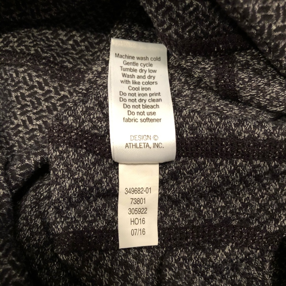 Athleta Criss Cross Power Up sz S Leggings - Picture 6 of 6